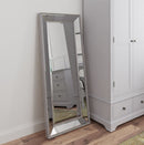 Wall Mirror Angled Grey 61 x 5 x 140 cm