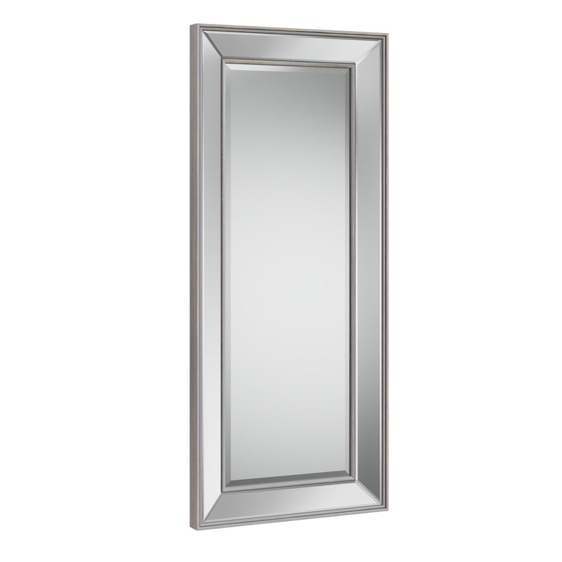 Wall Mirror Angled Grey 61 x 5 x 140 cm