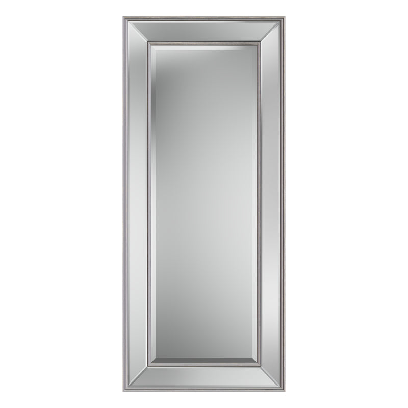 Wall Mirror Angled Grey 61 x 5 x 140 cm
