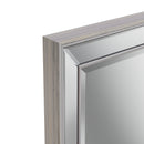 Wall Mirror Angled Grey 61 x 5 x 100 cm