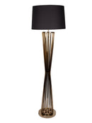 Mint Collection - Floor Lamp - Light Grey Shade - Light Grey Shade 30x30x154cm