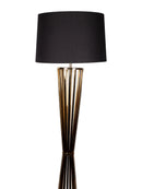 Mint Collection - Floor Lamp - Light Grey Shade - Light Grey Shade 30x30x154cm