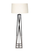 Mint Collection - Floor Lamp - Taupe Shade - Taupe Shade 26x26x136cm