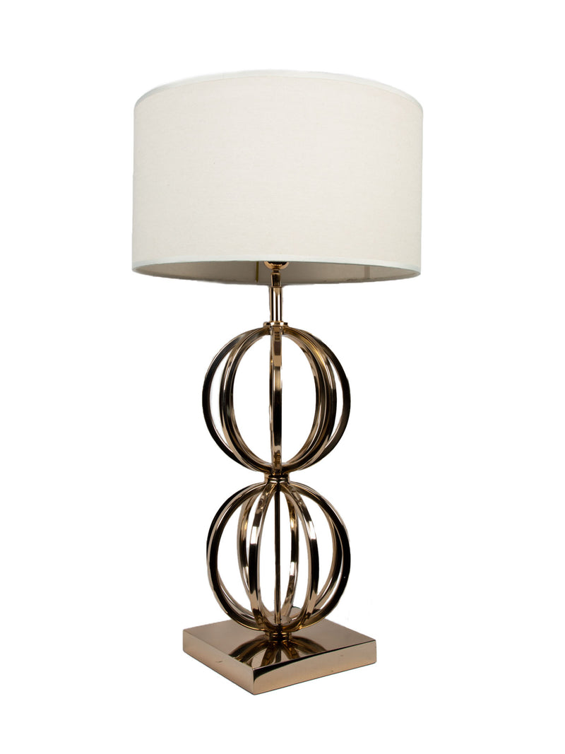 Mint Collection - Table Lamp - Taupe Shade - Taupe Shade 21x21x65cm