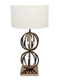 Mint Collection - Table Lamp - Taupe Shade - Taupe Shade 21x21x65cm
