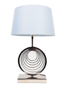 Mint Collection - Table Lamp - Mid Grey Shade - Mid Grey Shade 25.5x10.5x37.5cm
