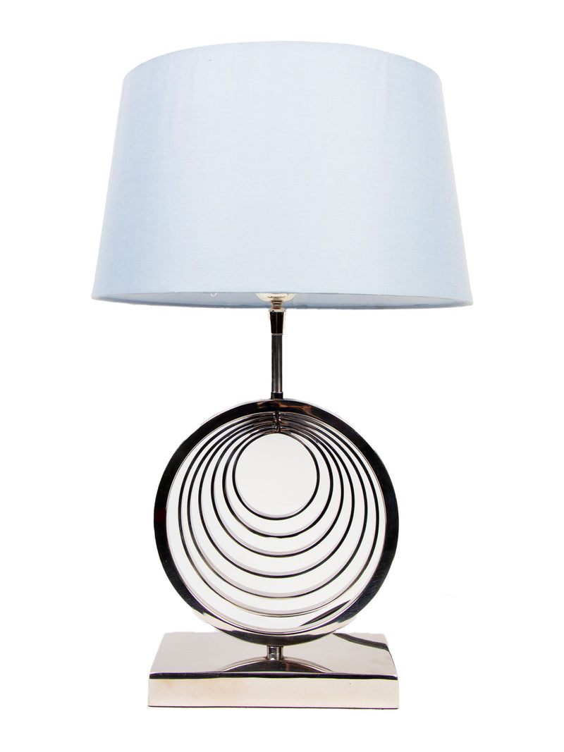 Mint Collection - Table Lamp - Mid Grey Shade - Mid Grey Shade 25.5x10.5x37.5cm