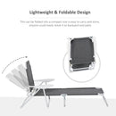 Outsunny Lounge Chair - Grey