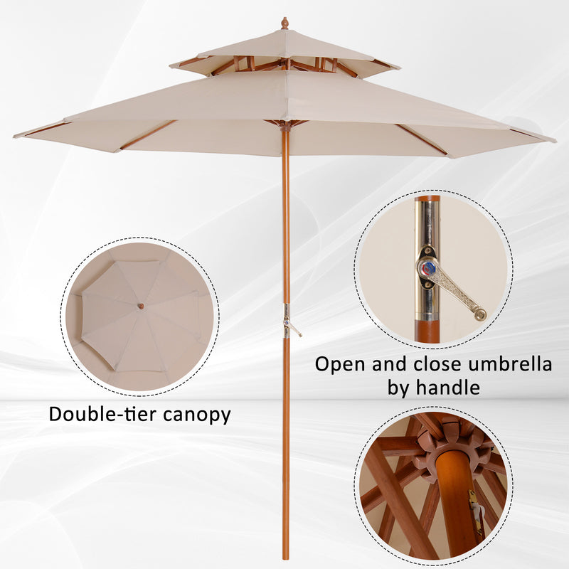 Outsunny Patio Umbrella