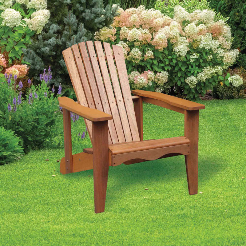 Silver & Stone Tropicana Adirondack Wooden Recliner Chairs