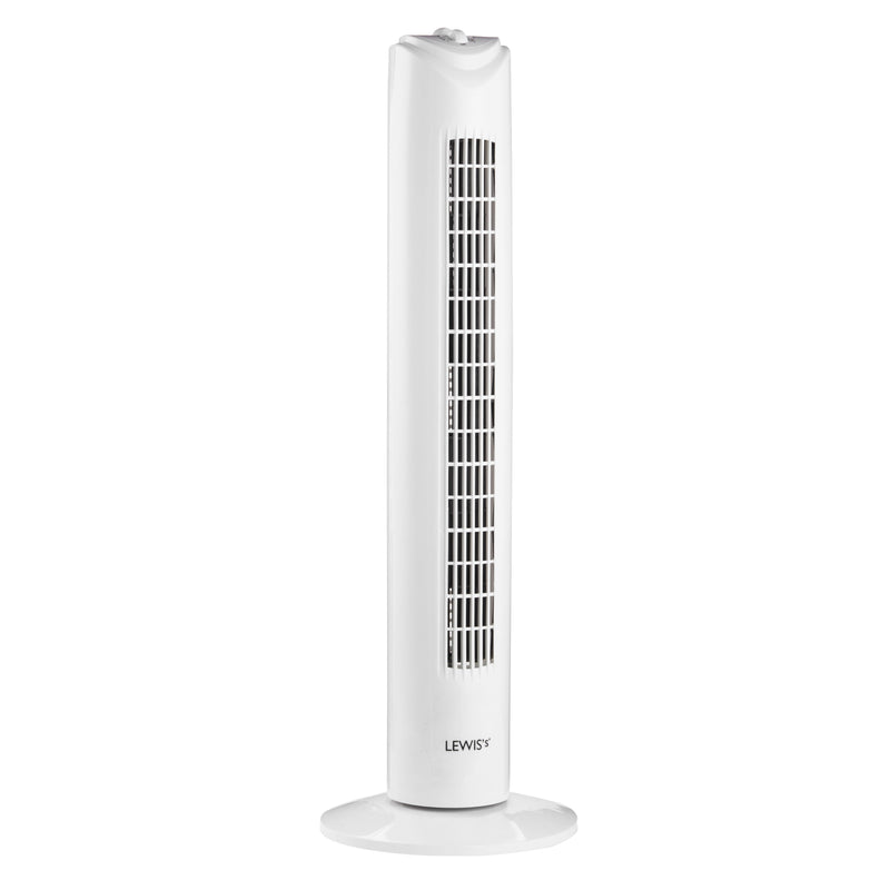 Lewis's 32 Inch Tower Fan - White