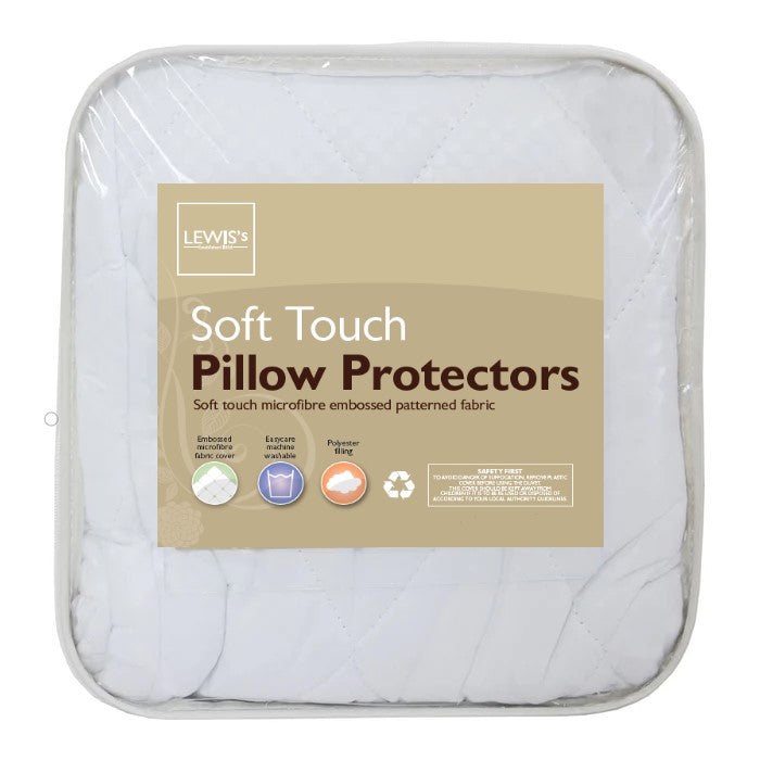 Lewis's Soft Touch Pillow Protector