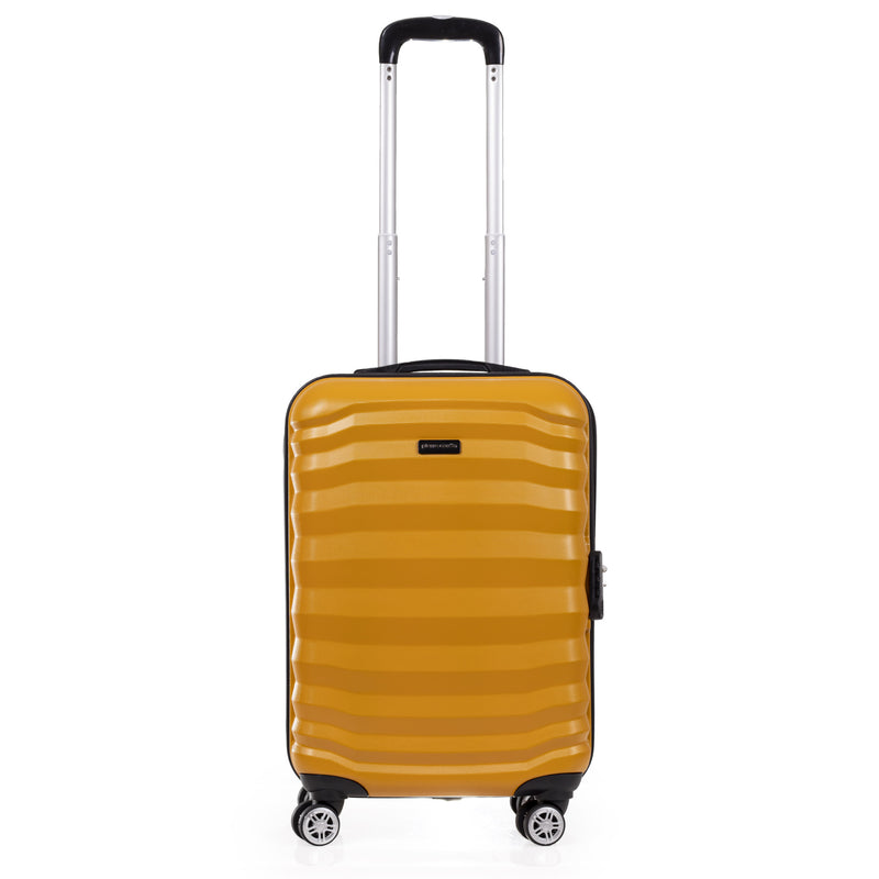 Pierre Cardin Trolley Case- Yellow