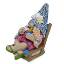 Silver & Stone Jinxie Beach Ready Garden Gnome Ornament- Girl