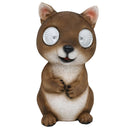 Silver & Stone Outdoor Solar Sammy Squirrel Ornament