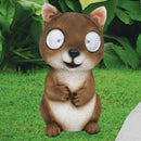 Silver & Stone Outdoor Solar Sammy Squirrel Ornament