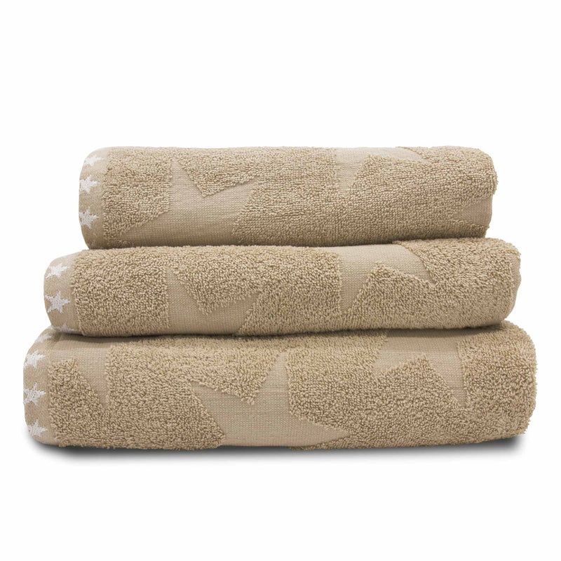 Lewis's Estrella 100% Cotton Towel Range - Taupe