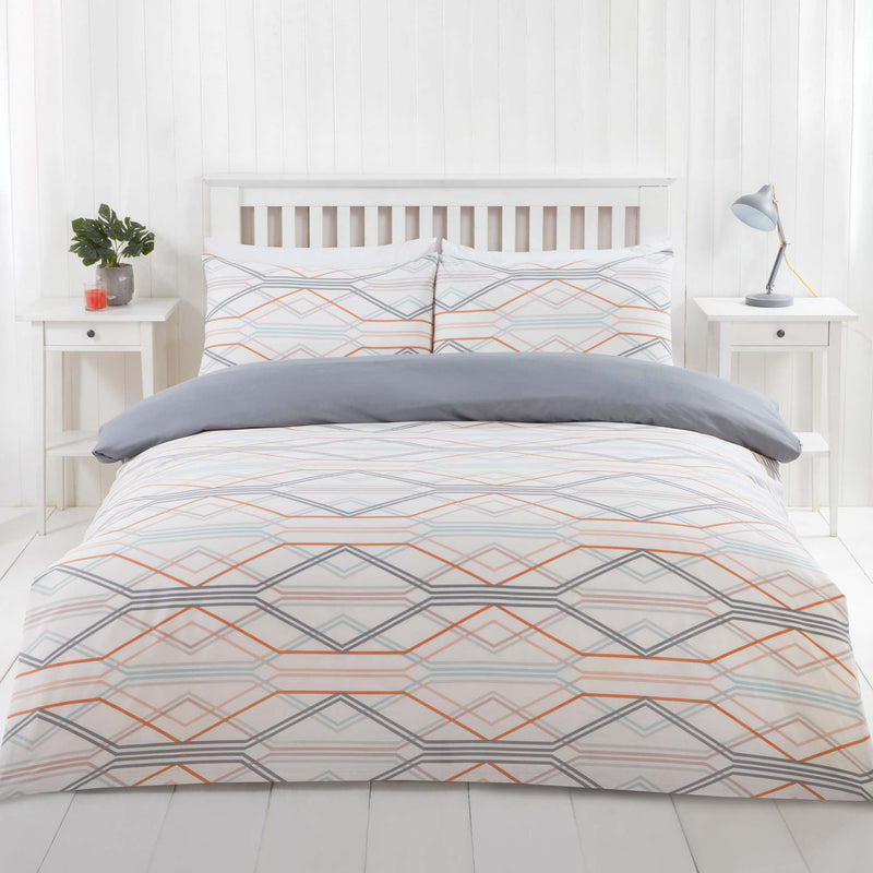 Lewis's Metro Duvet Set