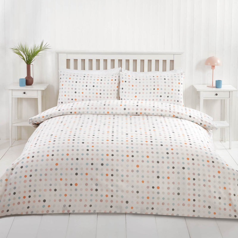Lewis's Dotty Duvet Set - Multi