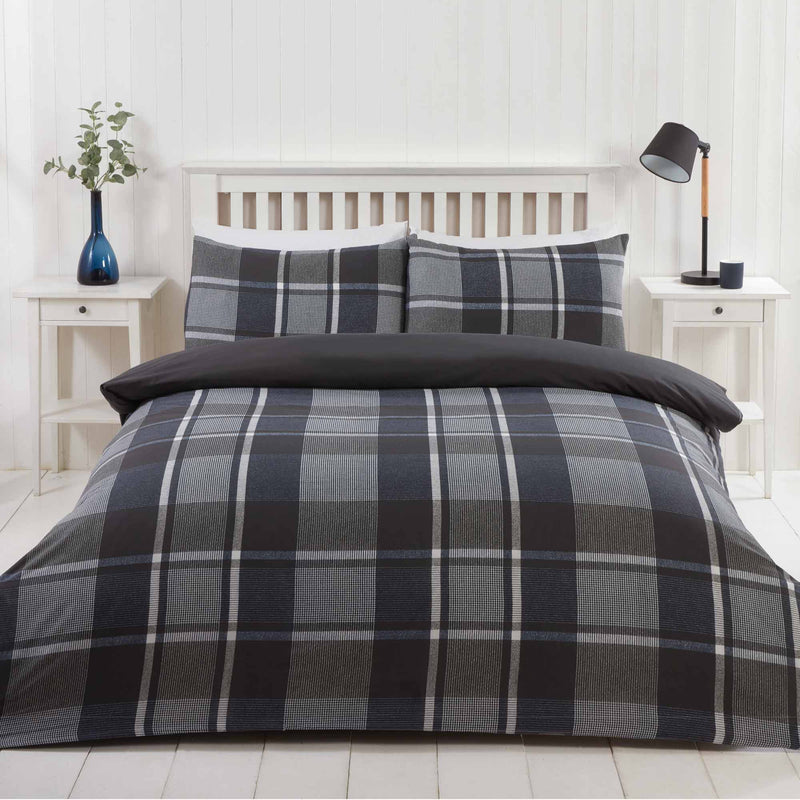Lewis's Hampton Duvet Set - Navy