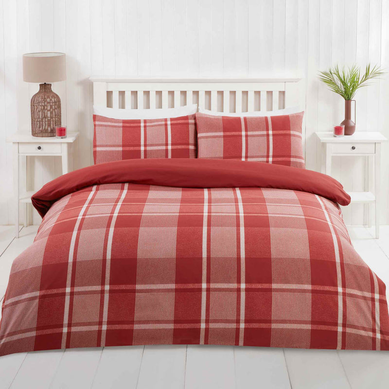 Lewis's Hampton Duvet Set - Red