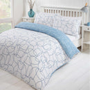 Lewis's Pebble Duvet Set - Navy