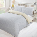 Lewis's Pebble Duvet Set - Grey