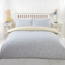 Lewis's Pebble Duvet Set - Grey