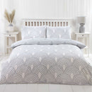 Lewis's Kaleid Duvet Set - Grey
