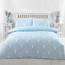 Lewis's Kaleid Duvet Set - Blue