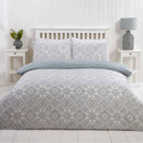 Lewis's Porto Duvet Set - Grey
