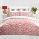 Lewis's Porto Duvet Set - Red