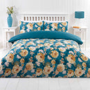 Lewis's Bloom Duvet Set - Yellow