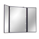 Mirror Travel Folding with LEDs