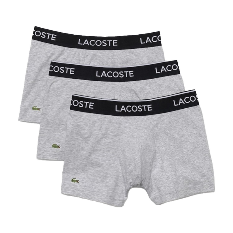 Lacoste 3 Pack White Boxers - Small to XXL