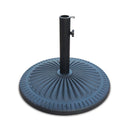 Lewis's Milano Pattern Effect Parasol Base – Cast Iron Parasol Base 13kg