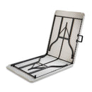 Silver & Stone Folding Camping Trestle Table 6ft 180 x 75 x 73cm - White