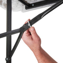 Silver & Stone Folding Camping Trestle Table 6ft 180 x 75 x 73cm - White