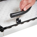 Silver & Stone Folding Camping Trestle Table 6ft 180 x 75 x 73cm - White