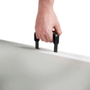 Silver & Stone Folding Camping Trestle Table 6ft 180 x 75 x 73cm - White