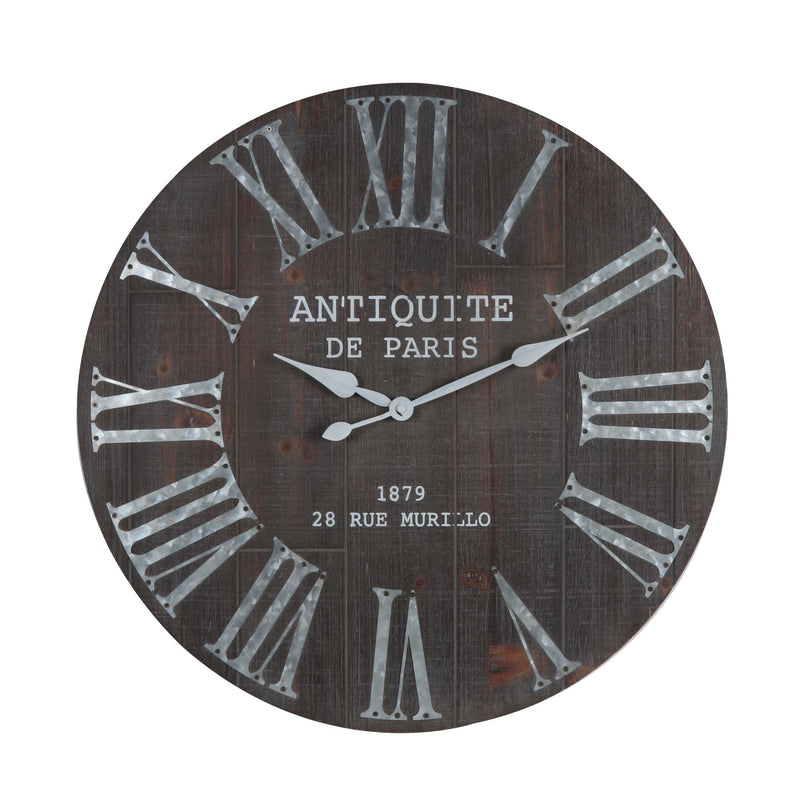 Lewis's Wall Clock - Antique Paris 60x60x4.5cm