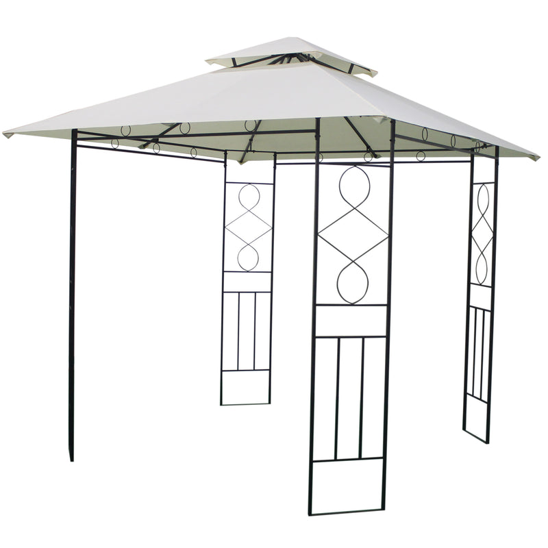 Silver & Stone Athena Garden Gazebo 2.5m x 2.5m