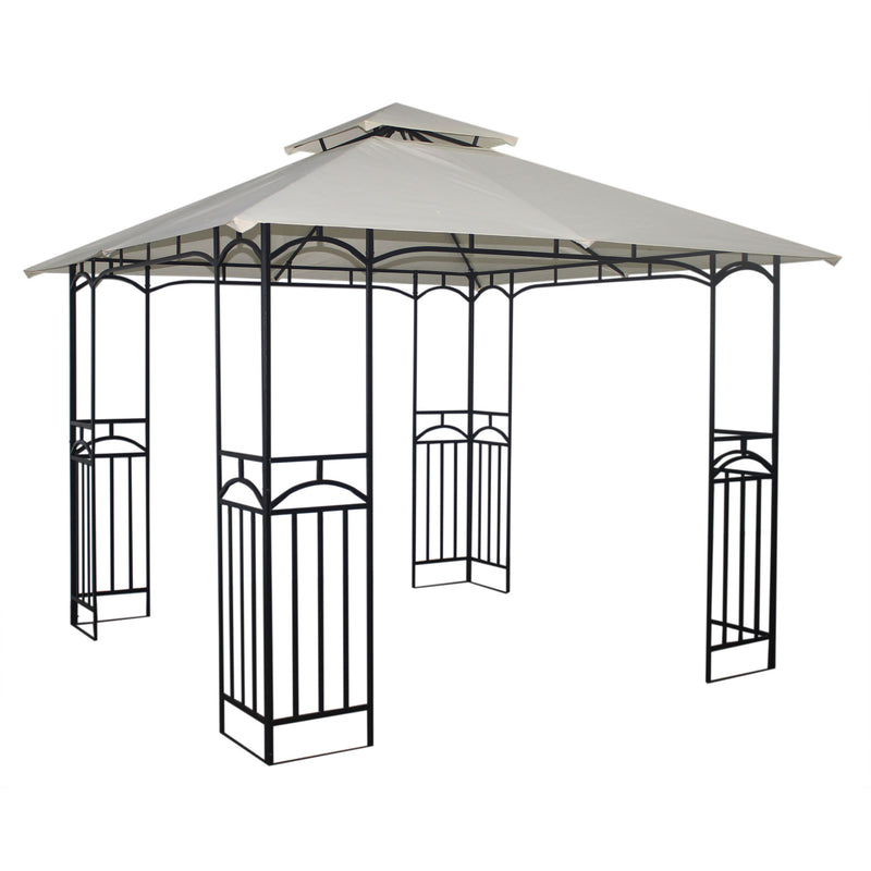 Silver & Stone Outdoor Winchester Premium Gazebo 3m x 3m - Beige