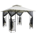 Silver & Stone Outdoor Winchester Premium Gazebo 3m x 3m - Beige