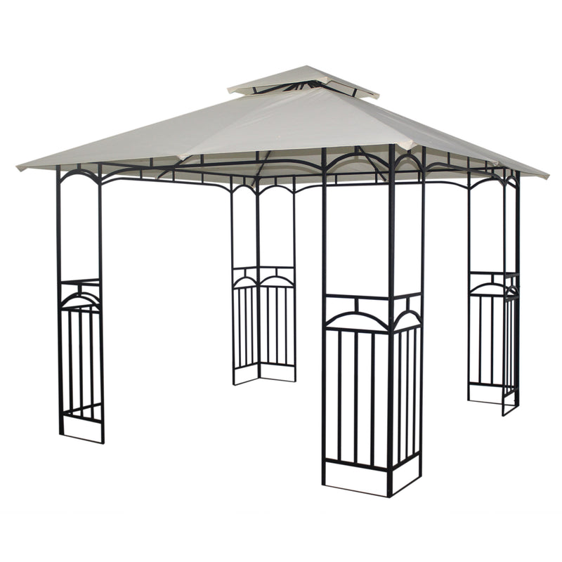 Silver & Stone Outdoor Winchester Premium Gazebo 3m x 3m - Beige