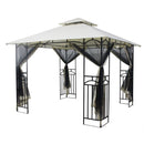 Silver & Stone Outdoor Winchester Premium Gazebo 3m x 3m - Beige