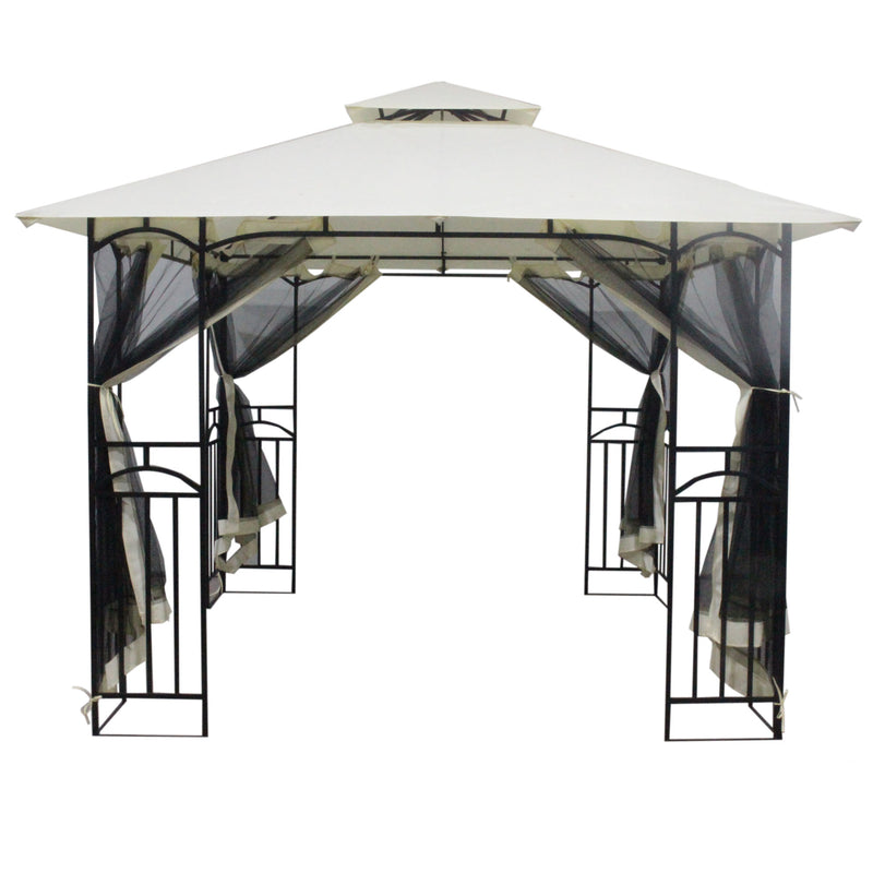 Silver & Stone Outdoor Winchester Premium Gazebo 3m x 3m - Beige