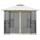 Silver & Stone Outdoor Winchester Premium Gazebo 3m x 3m - Beige