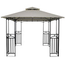 Silver & Stone Outdoor Winchester Premium Gazebo 3m x 3m - Beige
