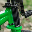 Kids Balance Bike 12" with Motorbike Look - Green
